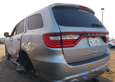 2016 Dodge Durango R/T z USA, uszkodzony, nr VIN 1C4SDJCT7GC309031
